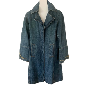 Vintage Nine West Long Denim Jacket